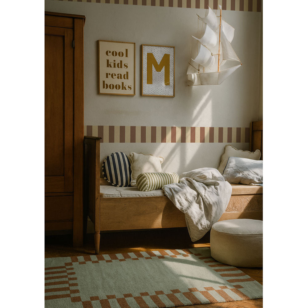 Border Nostalgia Beige Brown - obrazek 2