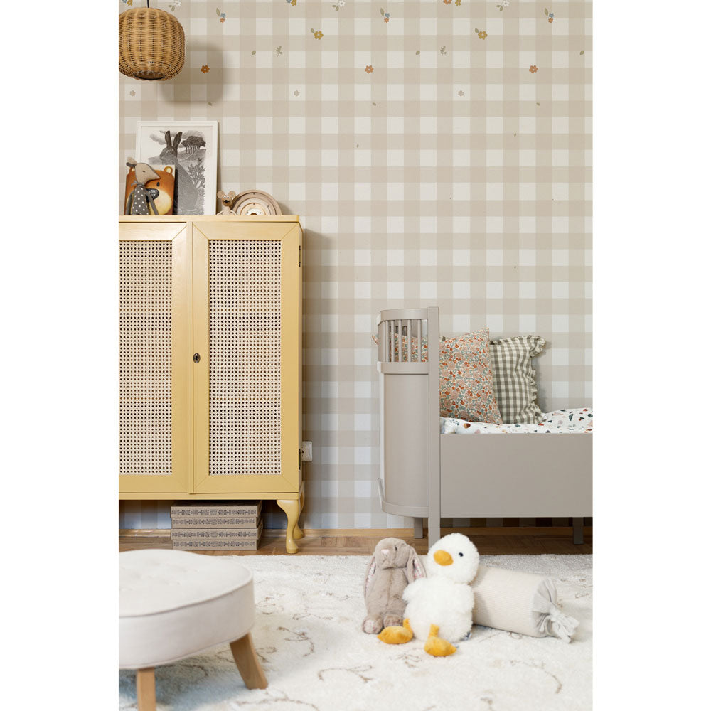Boho Check Tapeta - obrazek 3
